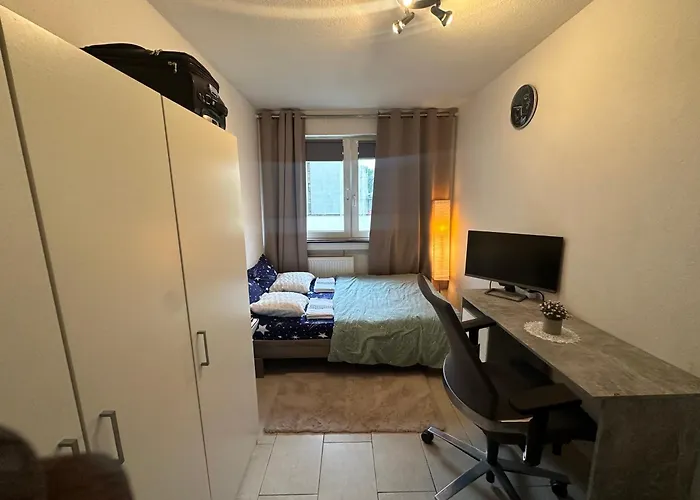 Homestay szállás Modernes Und Stilvolles Mit Grosser Terrasse Neben Dem Bahnhof Gießen